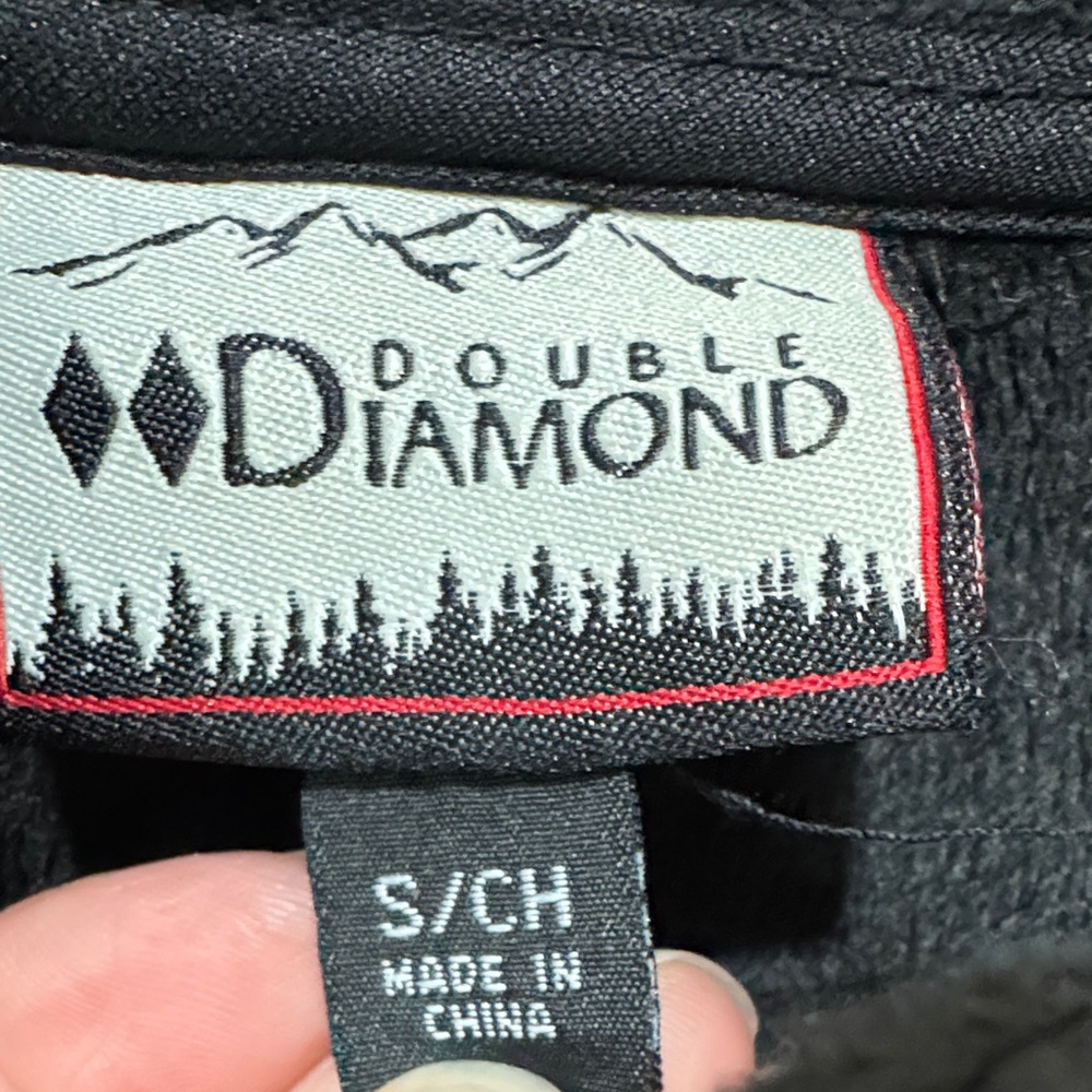 Double Diamond Black Utility Jacket - image 2